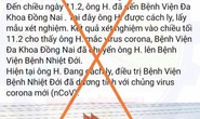 Công an truy tìm người tung tin sai sự thật Đồng Nai có ca nhiễm nCoV/Covid-19