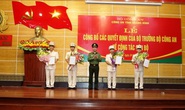 Công an Quảng Bình điều động và bổ nhiệm 7 cán bộ, lãnh đạo chủ chốt