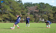 Xoay xở tập luyện chờ V-League