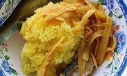 Đến Kon Tum thưởng thức xôi măng cá