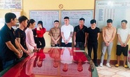 Bắt 13 nam, nữ thanh niên đang bay lắc ma túy trong quán karaoke