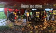 Đang giải cứu máy bay trượt khỏi đường băng ở Tân Sơn Nhất