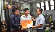 Mai Vàng nhân ái đến thăm nghệ sĩ Mai Trần và ảo thuật gia Trần Bình
