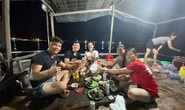 Câu mực đêm ở biển Quy Nhơn
