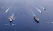 Mỹ tập trận rầm rộ ở biển Đông, gửi cảnh báo đến Trung Quốc