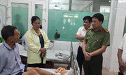 Ba cha con đuổi đánh Phó trưởng công an xã, chém trọng thương công an viên