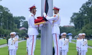 Toàn cảnh Lễ treo cờ rủ Quốc tang nguyên Tổng Bí thư Lê Khả Phiêu
