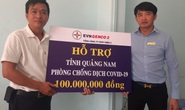 Thông qua Báo Người Lao Động, EVNGENCO 2 hỗ trợ Quảng Nam 100 triệu đồng phòng chống dịch Covid-19