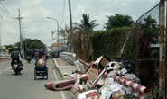 Đầu cầu thành bãi rác