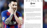 La Liga tổng công kích, Lionel Messi khó tự do rời bỏ Barcelona