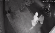 Clip: 4 thanh niên manh động cầm dao cướp xe máy của cô gái trong đêm