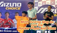 Rocker Phạm Anh Khoa tái xuất sân khấu, đưa con trai đến giao lưu Xuân Trường, Minh Vương