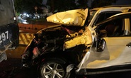 TP HCM: Ôtô tông hàng loạt xe máy, nhiều người bị thương