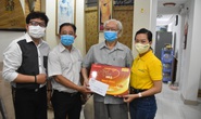 Mai Vàng nhân ái thăm NSND Thái Mạnh Hiển và GS-NGƯT Nguyễn Văn Đời
