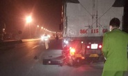 Xe máy phóng nhanh găm vào đuôi xe tải, nam thanh niên tử vong tại chỗ