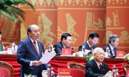 Thủ tướng Nguyễn Xuân Phúc điều hành ngày làm việc thứ ba của Đại hội XIII