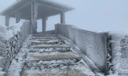 Đỉnh Mẫu Sơn lạnh -1,4 độ C, miền Bắc trùm trong giá rét, miền Trung mưa to