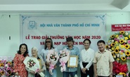Hội Nhà văn TP HCM trao giải thưởng văn học 2020