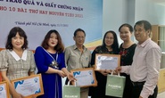 Hội Nhà văn TP HCM và Quỹ Tình thơ trao giải thơ hay Nguyên tiêu 2021