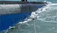 Vụ chìm tàu chở 1.500 tấn tro bay ngoài biển Mũi Né: Trục vớt càng chậm, nguy cơ tràn dầu càng lớn
