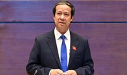 Bộ trưởng GD-ĐT Nguyễn Kim Sơn lần đầu trả lời chất vấn