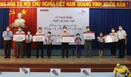 Agribank An Giang trao tặng thiết bị học trực tuyến cho các trường học ở vùng sâu, vùng xa, biên giới