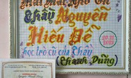 Nhớ thầy và nét chữ đầu đời