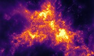 Hình ảnh ngoạn mục về thiên hà có đuôi sắp va chạm dải Ngân Hà