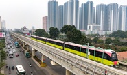 Cận cảnh tàu đường sắt đô thị Nhổn - ga Hà Nội chạy thử tốc độ tối đa 80 km/giờ