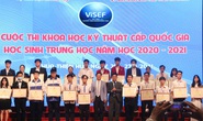 Cuộc thi Khoa học kỹ thuật cấp quốc gia: Dự án đoạt giải nhất trùng lặp với dự án đoạt giải trước đó