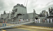 Tàu hộ vệ Akebono thuộc Lực lượng Tự vệ trên biển Nhật Bản thăm TP Hải Phòng