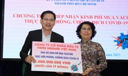 TP HCM tiếp nhận hơn 200 tỉ đồng ủng hộ mua vắc-xin phòng Covid-19
