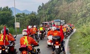 Đoàn đua xe đạp Cúp truyền hình TP HCM mắc kẹt trên đèo Bảo Lộc