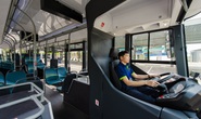 Cận cảnh nội thất chiếc xe buýt điện thông minh đầu tiên tại Việt Nam