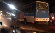 Xe buýt và xe máy tông nhau, 2 người tử vong tại chỗ