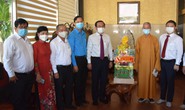 Bí thư Thành ủy TP HCM Nguyễn Văn Nên thăm và chúc mừng Đại lễ Phật đản