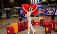 Hoa hậu Khánh Vân lên đường sang Mỹ chinh phục Miss Universe