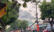 Clip: Phim trường Sao Nam Việt bốc cháy sau một tiếng nổ lớn
