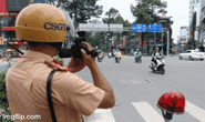 CSGT TP HCM sẽ xử phạt người đi đường không mang khẩu trang