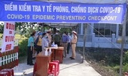 Quảng Nam tái lập chốt kiểm soát, cách ly người về từ Đà Nẵng