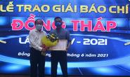 Báo Người Lao Động đoạt giải A Giải Báo chí Đồng Tháp