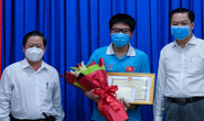 Chủ tịch Cần Thơ thưởng nóng cho nam sinh đoạt Huy chương Vàng Olympic quốc tế