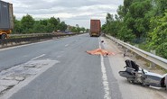 Nam thanh niên tử vong tại chỗ sau cú va chạm với xe container