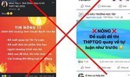 Thi tốt nghiệp THPT năm 2022 theo hình thức tự luận là thông tin giả