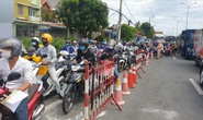 Quảng Nam đón người dân ở Đà Nẵng về quê bằng ôtô, dẫn đoàn đi xe máy