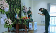 Xúc động cán bộ biên phòng bái vọng cha tại nơi làm nhiệm vụ phòng, chống dịch Covid-19