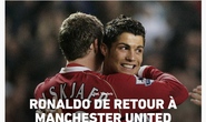 Ronaldo tái hợp Man United: Truyền thông thế giới việt vị, trang chủ Quỷ đỏ sập nguồn