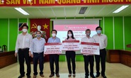 Chi nhánh Agribank ở Cần Thơ, Sóc Trăng tiếp tục ủng hộ quỹ phòng, chống dịch Covid-19.