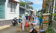Thận trọng khi test nhanh ở khu dân cư