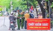 Vị trí 39 chốt kiểm soát, siết chặt vùng đỏ ở Hà Nội